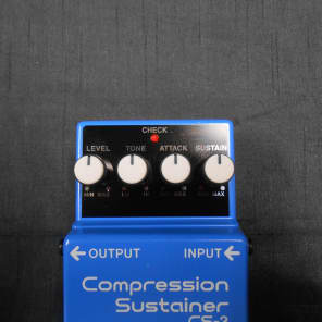 Boss CS-3 Compression Sustainer Guitar Pedal image 2