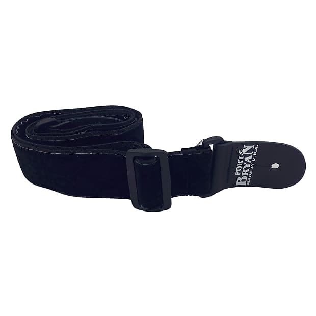 Fort Bryan Lounge Lizard Guitar Strap Black Reverb