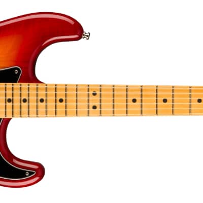FENDER - American Ultra Luxe Stratocaster  Maple Fingerboard  Plasma Red Burst - 0118062773 for sale