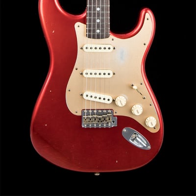 Fender Custom Shop 2019 LTD Big Head Stratocaster - Aged Candy Apple Red image 1