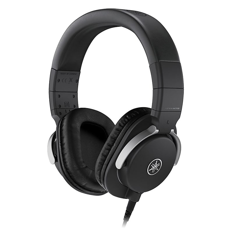 Yamaha HPH-MT8 Studio Monitor Headphones, Black  			