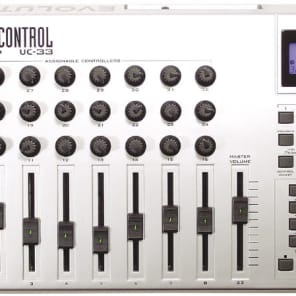 Evolution UC-33e MIDI Controller Silver/Black | Reverb