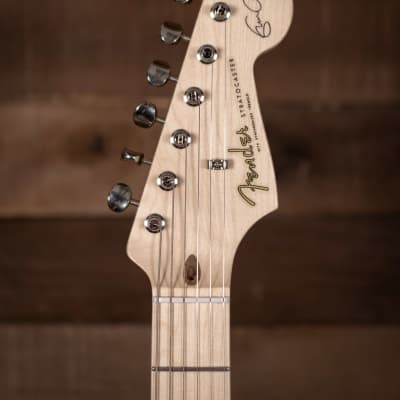 Fender  Eric Clapton Stratocaster, Maple FB, Olympic White image 7