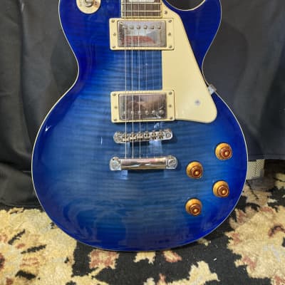 6121】 EPIPHONE 56 Les Paul pro p90 Blue-