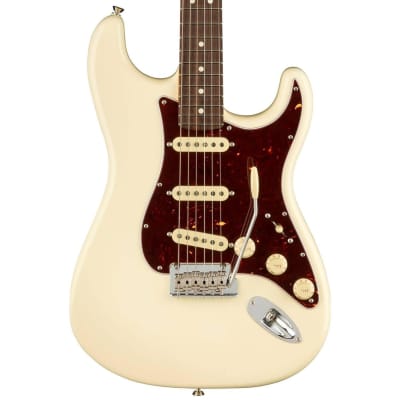 Fender American Professional II Stratocaster Electric Guitar (Olympic White, Rosewood Fretboard)(New) image 1