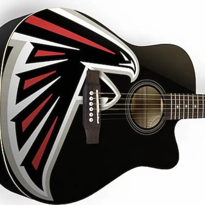 Atlanta Falcons Acoustic Guitar image 2