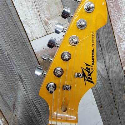 Peavey Raptor Custom SSS Electric Guitar with Maple Fretboard 2010s - Black image 6