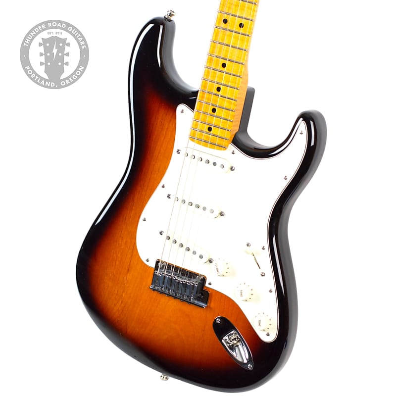 2016 Fender Custom Shop American Custom Stratocaster NOS 2-Tone Sunburst w/Modern Compound Radius image 1