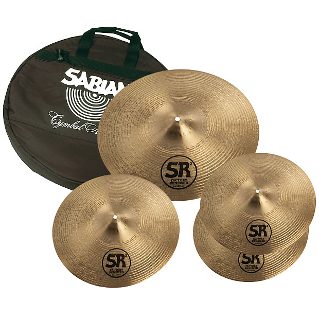 Sabian SR2 Performance Cymbal Set w Free Bag