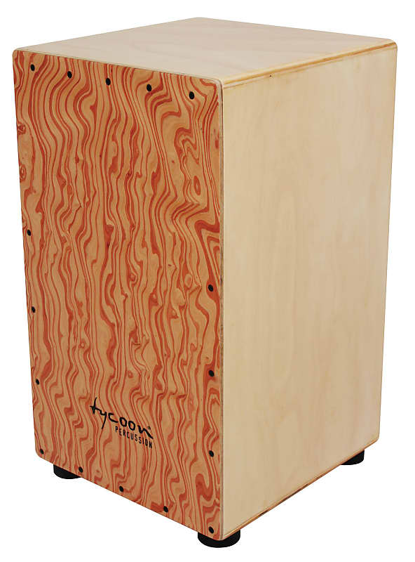 Tycoon 29 Series Siam Oak Cajon w/Hand Painted Front Plate TKW-29 image 1