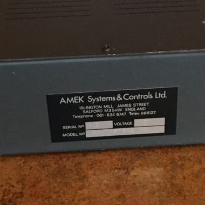 AMEK Light and Meters Power Supply Black for Angela Console, in very good condition! image 5