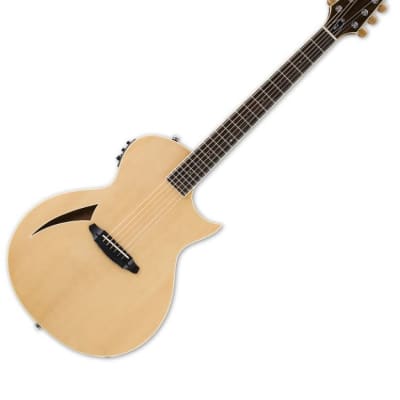 ESP LTD TL-6S Steel String Acoustic Electric Guitar in Natural Finish for sale