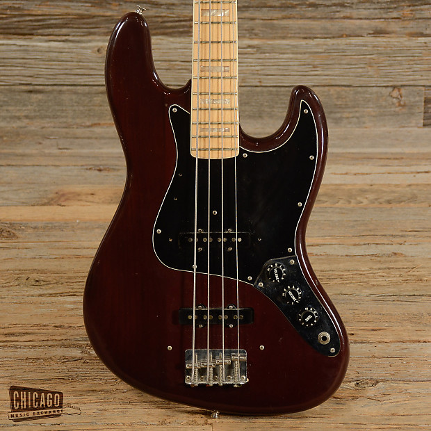 Fender Jazz Bass ブラック/レッド 1978 Fender Jazz Bass, Black – Andy Baxter Bass & Guitars