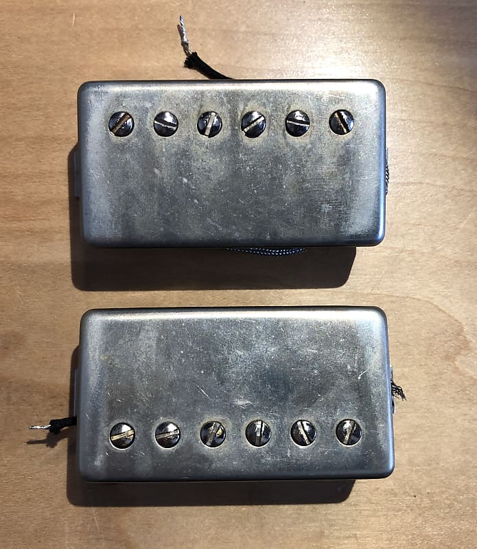 Set of Gibson Custombucker Alnico III Pickups 2017 Aged Reverb