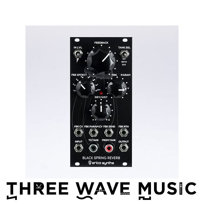 Erica Synths Black Spring Reverb [Three Wave Music] image 1