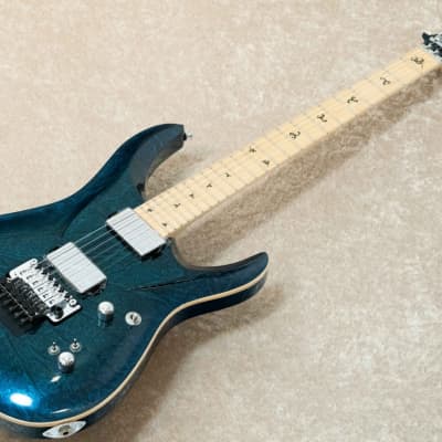 G-Life Guitars DSG Life Ash WM Active -Dark Crystal Blue Moon- [Made in Japan] image 2