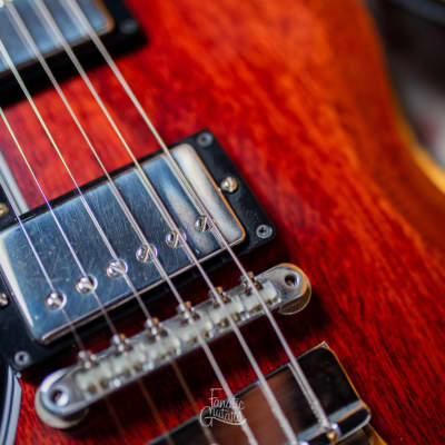 Gibson Custom 1964 Reissue SG Standard Left-Handed - Cherry Red #301714 Second Hand image 8