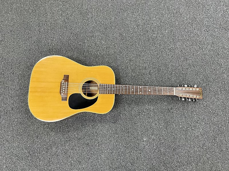 Takamine  F400 12-String Acoustic Guitar 1980 - Natural image 1