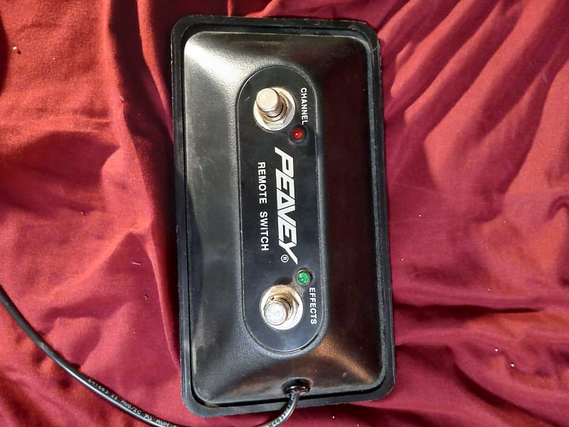 Original Peavey 5150 Remote Switch Footswitch Reverb