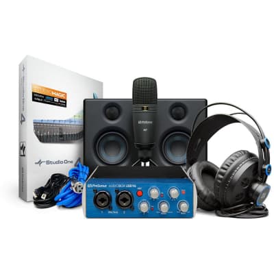 PreSonus AudioBox 96 Studio Recording Ultimate Bundle 25th