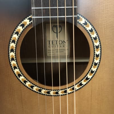 Teton Grand Auditorium Left-Handed Acoustic-Electric Guitar STS100CEDVS-L-OP 2020 Matte Satin image 3
