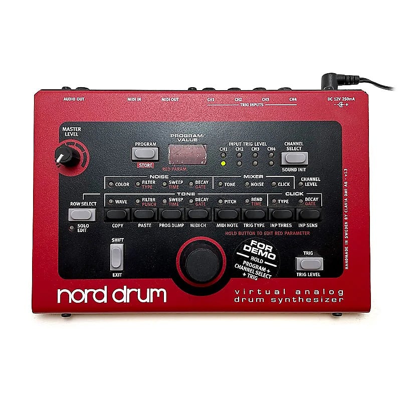 Nord Drum 4-Channel Virtual Analog Drum Synthesizer image 1