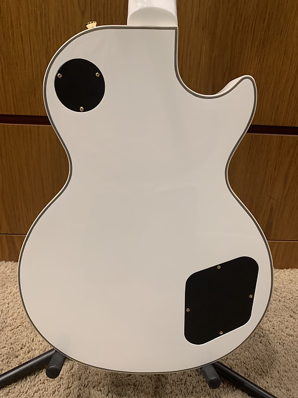 Epiphone Les Paul Custom Left-Handed Alpine White | Reverb