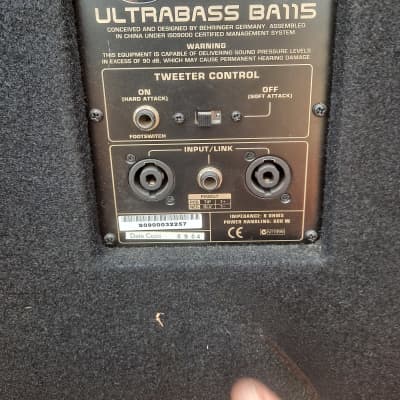 Punch bass speaker in behanger case image 4