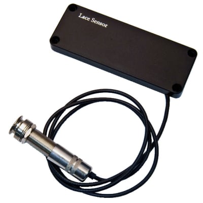 Lace Sensor Ultra Slim Acoustic BASS Pickup Black for sale