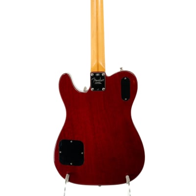 Used 1998 Fender Tele-Sonic w/ Rosewood Fretboard - Crimson Red Transparent - Ser. N8349683 image 8