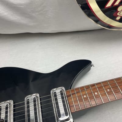 Rickenbacker 350V63 JG 350 v63 Guitar with Case 2009 Jetglo Black image 4