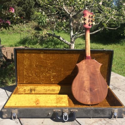 Tiny Moore’s Bob Venn Customs 5 string electric mandolin 1970s Birdseye Maple Burst image 6