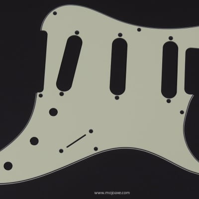 Mint Green Pickguard for PRS SILVER SKY - by MojoAxe, fits Paul Reed Smith image 2