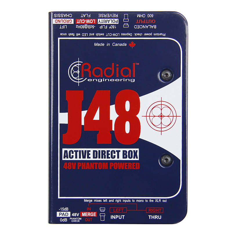 Radial J48 Active Direct Box | Reverb
