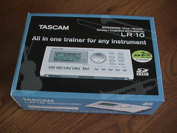 Tascam LR-10 Instrumental Trainer/Recorder Assistant New In Carton