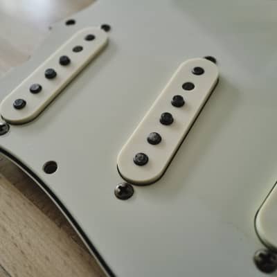 Mark Foley Pre CBS  Stratocaster pickups and aged pickguard image 10