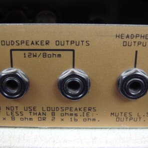 Marshall Lead 12 White Tolex 12-Watt Miniature Guitar Amplifier Head image 7