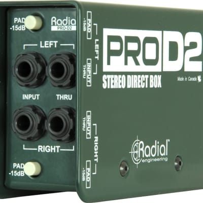 Radial ProD2 Passive Stereo DI Box Bundle image 2