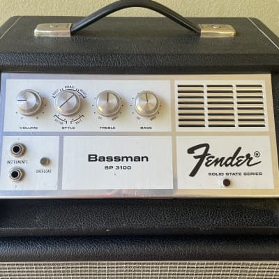 Vintage 69-70’ Fender Bassman SP 3100 Solid State Amplifier - 100W @ 4ohms image 1