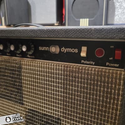 Sunn Dymos 2x12 Solid State Guitar Combo Amp Vintage 1969 image 3