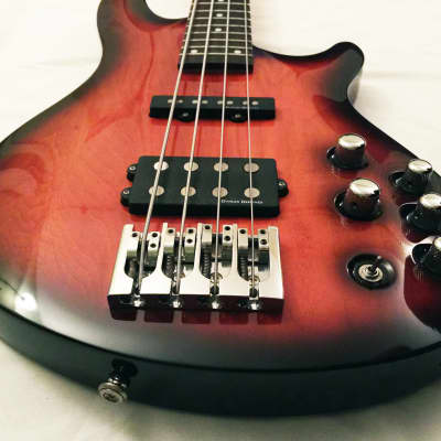 SCHECTER Diamond CV-4 Active 4-String Bass. First Edition - 2003 Made in Korea. Great Condition ! image 6