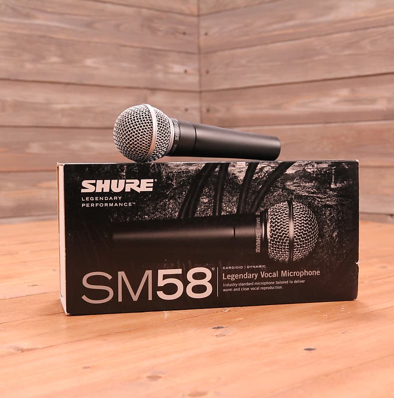 Shure SM58 Handheld Cardioid Dynamic Microphone image 2