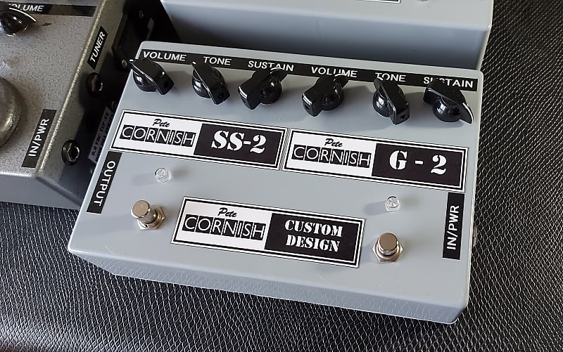 Pete Cornish Duplex Series SS-2, G-2 - Grey | Reverb