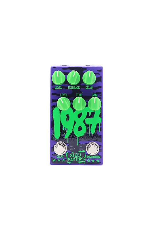 ALL PEDAL 1987 Steel Panther - Distortion Delay | Reverb