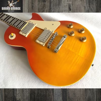 Epiphone Limited Edition 1959 Les Paul Standard Electric Guitar - Aged Honey Fade Sweetwater Exclusive image 11