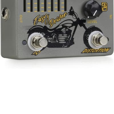 Caline Caline DCP-04 EASYDRIVER Distortion EQ Effect Pedal Dual Guitar Pedal 2023 - Gray image 4