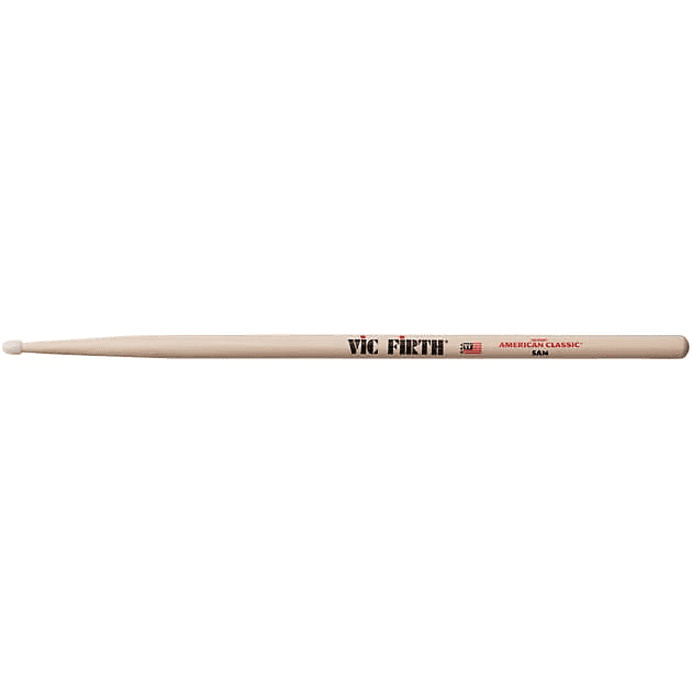 Vic Firth 5AN American Classic Nylon Tip Hickory Sticks, Pair image 1