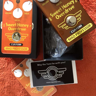 【MOD】 MAD PROFESSOR SweetHoneyOverdrive Mad Professor Sweet Honey Overdrive - First Time Play Test
