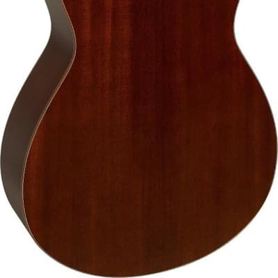 Yamaha FS850 All-Mahogany Small Body Folk Acoustic Guitar, Natural image 3