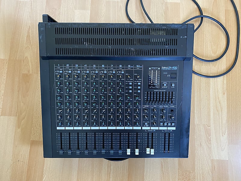 送料無料 Roland PA-400 パワードミキサー ローランド Roland PA-400 Powered Mixer パワードミキサー